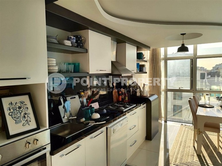 Comfortable furnished apartment 900 meters from the sea, in the modern area of Alanya - Cikcilli-id-7399-photo-8