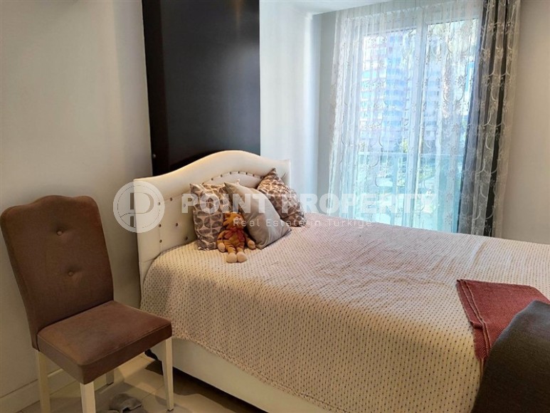 Comfortable furnished apartment 900 meters from the sea, in the modern area of Alanya - Cikcilli-id-7399-photo-9