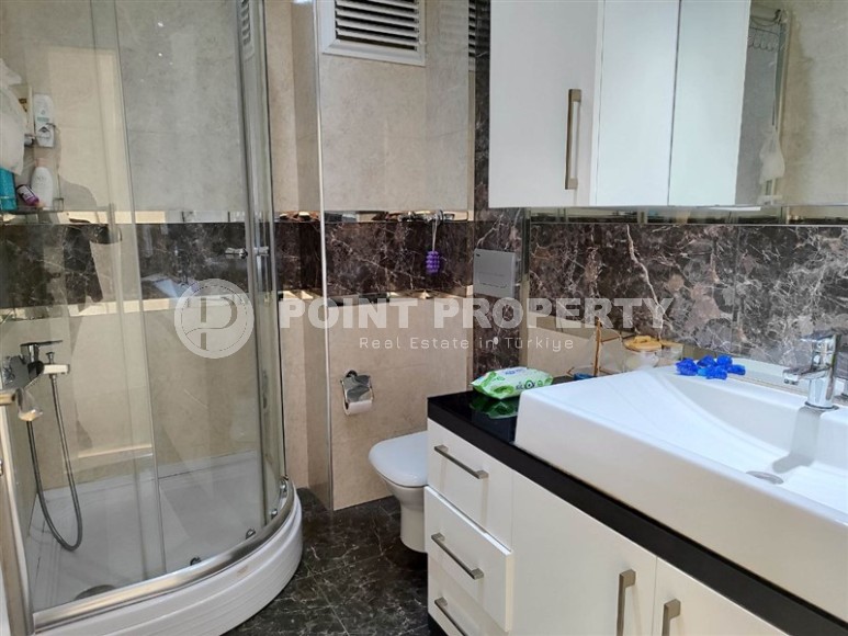 Comfortable furnished apartment 900 meters from the sea, in the modern area of Alanya - Cikcilli-id-7399-photo-14