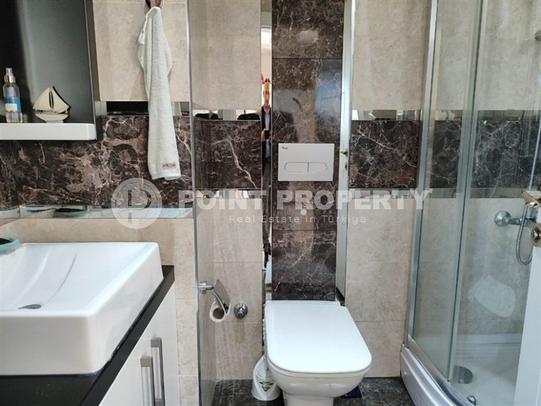 Comfortable furnished apartment 900 meters from the sea, in the modern area of Alanya - Cikcilli-id-7399-photo-15