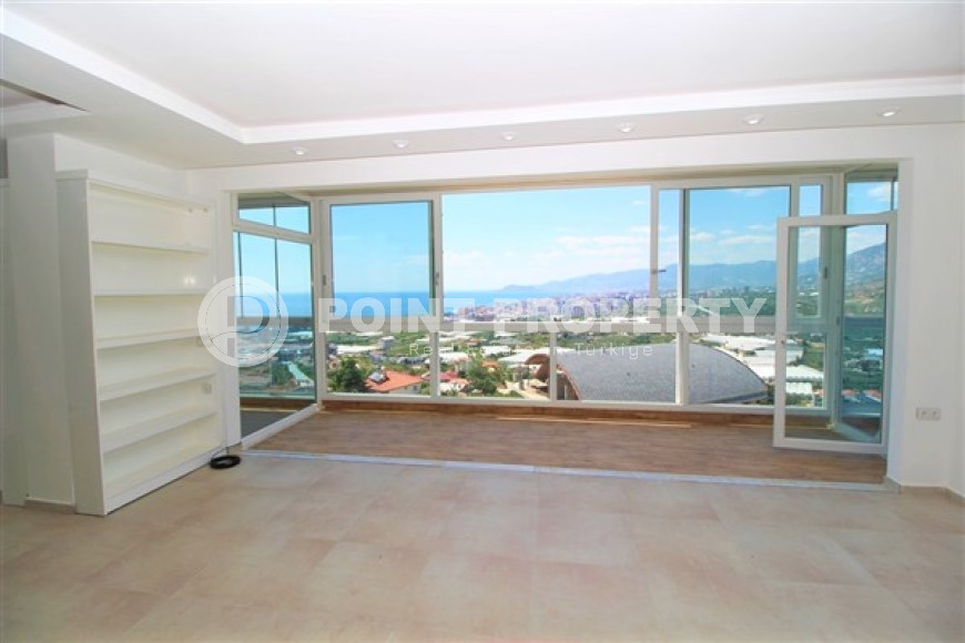 Двухуровневая четырехкомнатная квартира, 200м², в комплексе с хорошей инфраструктурой в районе Алании - Каргыджак-id-1572-фото-15