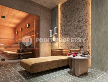 Линейные и двухуровневые квартиры в жилом комплексе на завершающем этапе строительства, в 1800 метрах от  моря-id-7406-фото-5