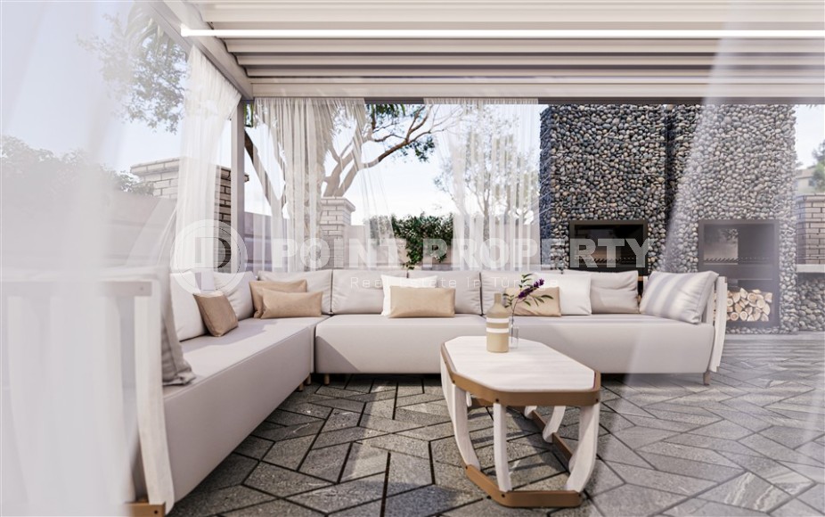 Линейные и двухуровневые квартиры в жилом комплексе на завершающем этапе строительства, в 1800 метрах от  моря-id-7406-фото-13