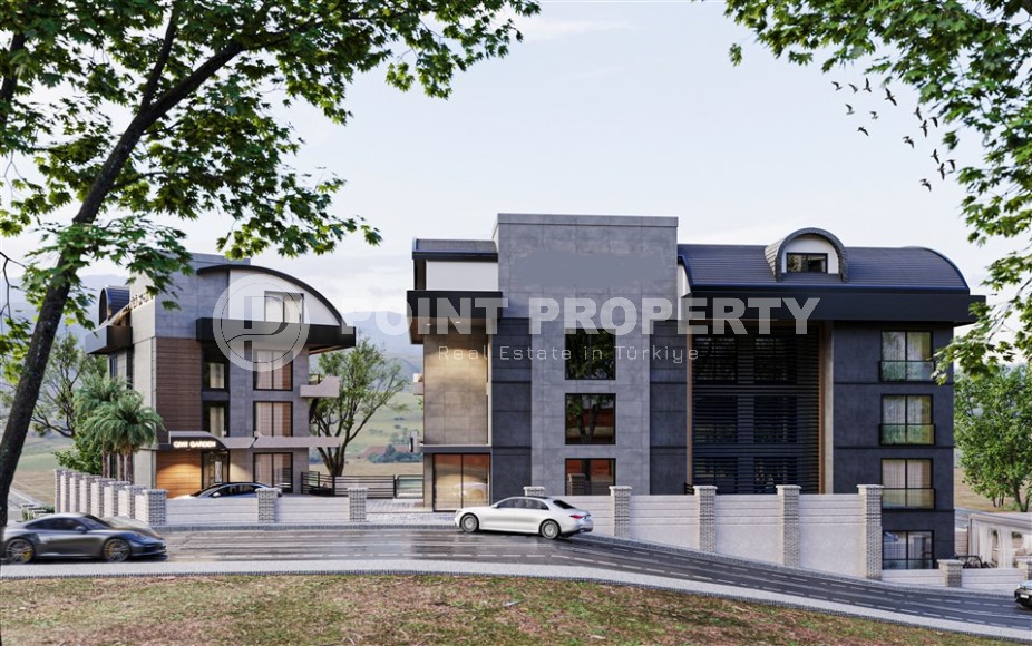 Линейные и двухуровневые квартиры в жилом комплексе на завершающем этапе строительства, в 1800 метрах от  моря-id-7406-фото-16