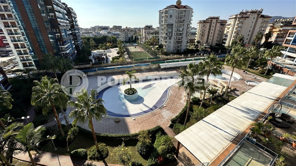 Spacious linear apartment 3+1 700 meters from the sea, in the center of the modern area of Alanya - Cikcilli-id-7407-photo-12