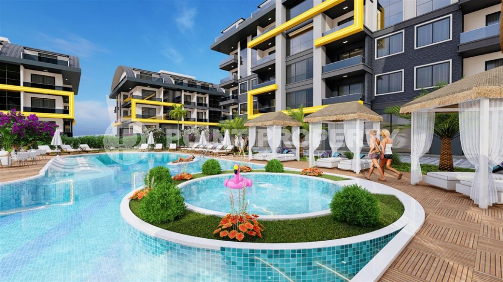 Компактная квартира 1+1 в жилом комплексе на этапе строительства, в перспективном районе Аланьи - Верхняя Оба-id-7413-фото-4