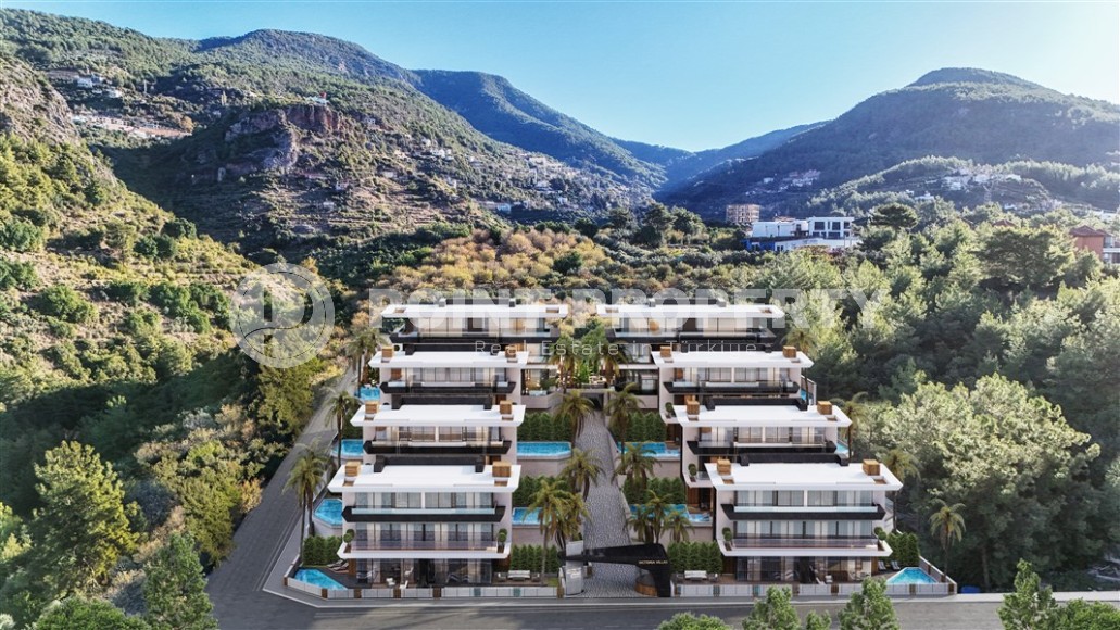 Элитные виллы на этапе строительства с беспроцентной рассрочкой платежа и возможностью получения гражданства Турции-id-7416-фото-1