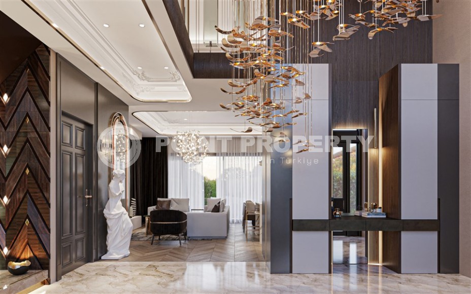 Элитные виллы на этапе строительства с беспроцентной рассрочкой платежа и возможностью получения гражданства Турции-id-7416-фото-6