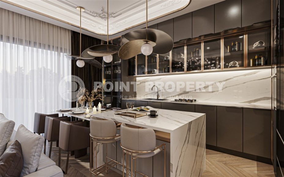 Элитные виллы на этапе строительства с беспроцентной рассрочкой платежа и возможностью получения гражданства Турции-id-7416-фото-9