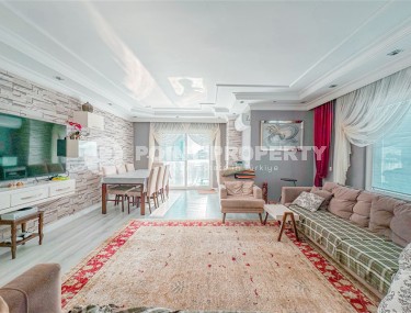 Большая двухуровневая квартира 4+1 с видом на город и горы, на 10-м этаже с мансардой, в центре района Джикджилли-id-7417-фото-2