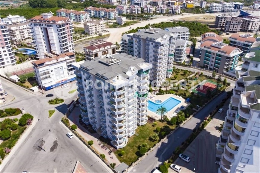 Большая двухуровневая квартира 4+1 с видом на город и горы, на 10-м этаже с мансардой, в центре района Джикджилли-id-7417-фото-20