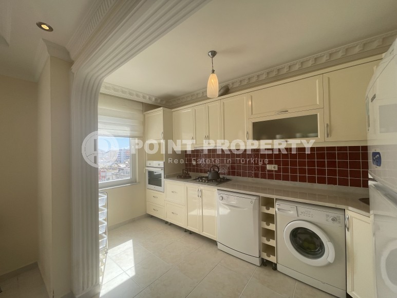 Furnished apartment 2+1 with panoramic views of the city and the sea, 600 meters from the sea, in the center of Mahmutlar-id-7418-photo-7