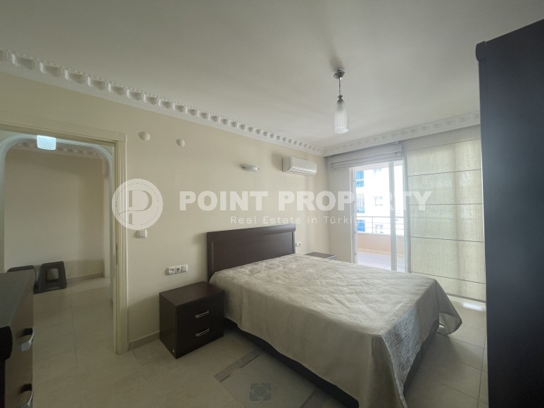 Furnished apartment 2+1 with panoramic views of the city and the sea, 600 meters from the sea, in the center of Mahmutlar-id-7418-photo-8