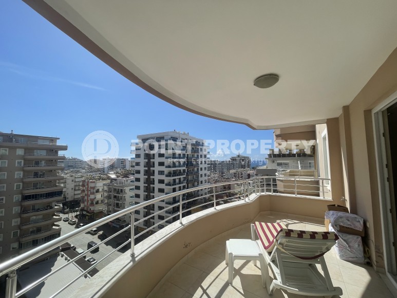Furnished apartment 2+1 with panoramic views of the city and the sea, 600 meters from the sea, in the center of Mahmutlar-id-7418-photo-19