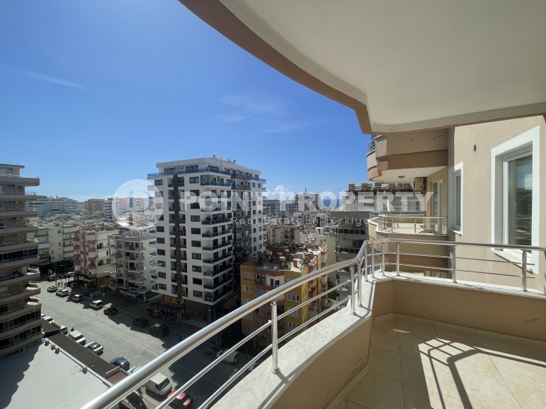Furnished apartment 2+1 with panoramic views of the city and the sea, 600 meters from the sea, in the center of Mahmutlar-id-7418-photo-21