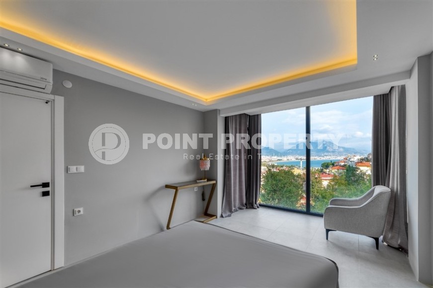 Две квартиры 1+1 с роскошным панорамным видом на бухту Аланьи, в историческом центре города - Кале-id-7419-фото-14