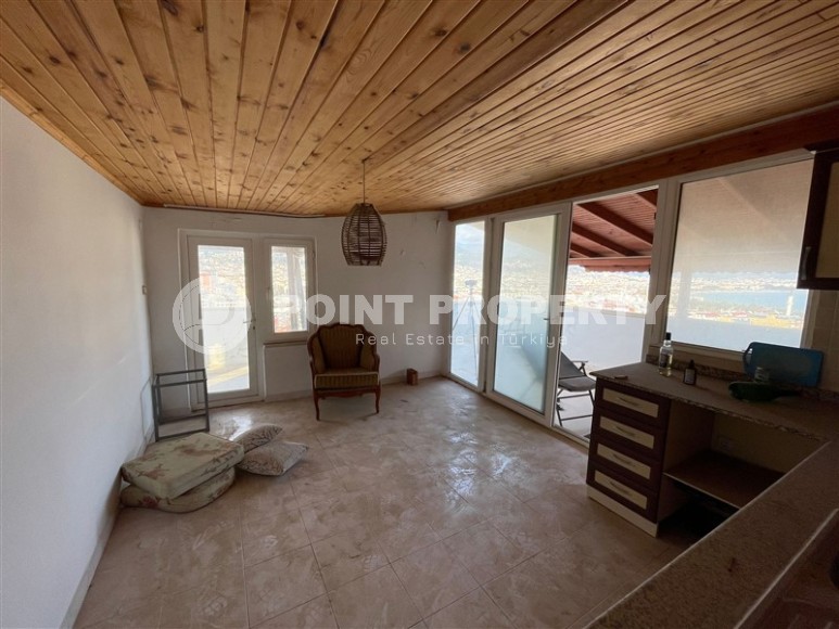 Две квартиры 1+1 с роскошным панорамным видом на бухту Аланьи, в историческом центре города - Кале-id-7419-фото-19