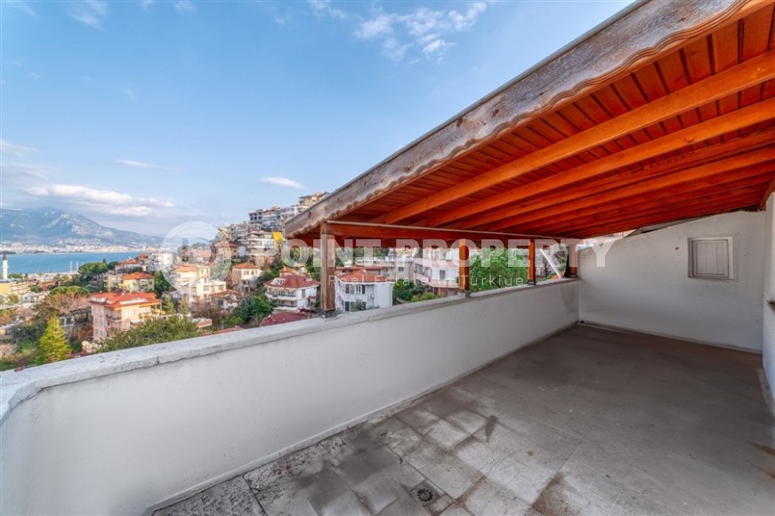 Две квартиры 1+1 с роскошным панорамным видом на бухту Аланьи, в историческом центре города - Кале-id-7419-фото-22