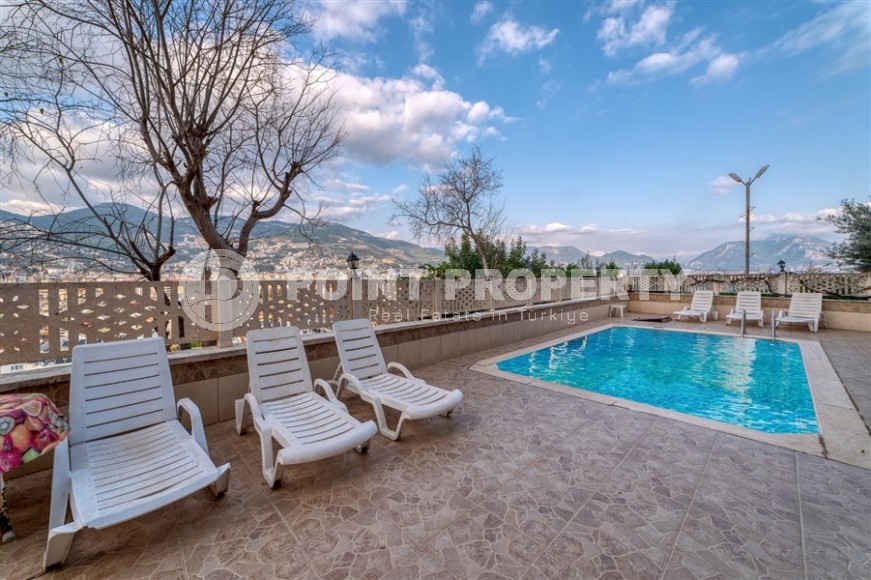 Две квартиры 1+1 с роскошным панорамным видом на бухту Аланьи, в историческом центре города - Кале-id-7419-фото-25