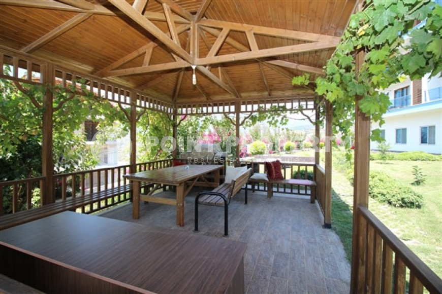 Двухуровневая четырехкомнатная квартира, 200м², в комплексе с хорошей инфраструктурой в районе Алании - Каргыджак-id-1572-фото-43