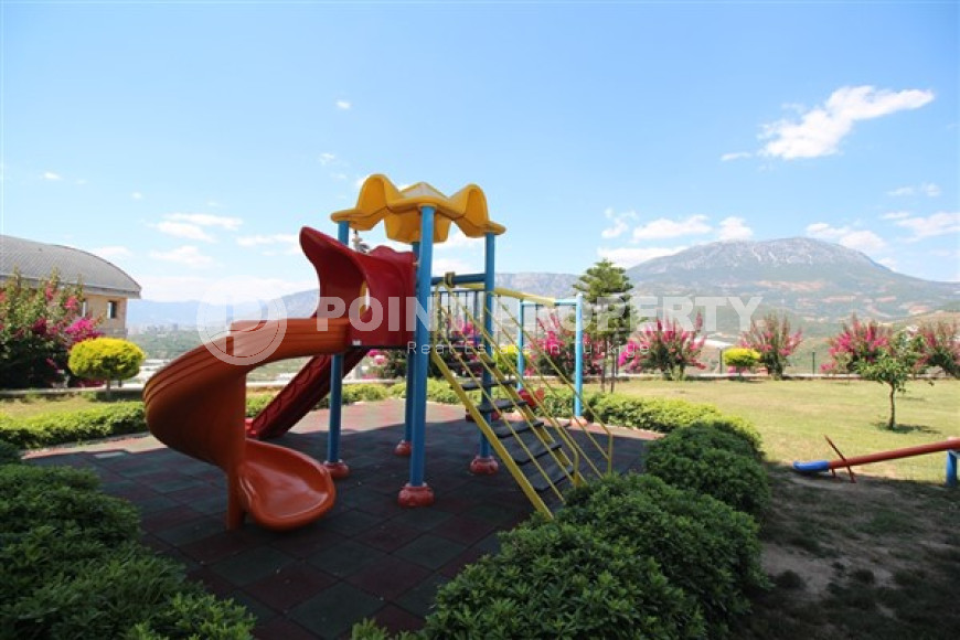 Двухуровневая четырехкомнатная квартира, 200м², в комплексе с хорошей инфраструктурой в районе Алании - Каргыджак-id-1572-фото-44