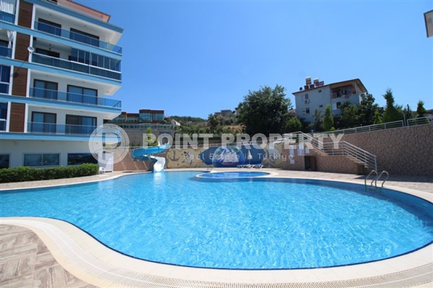 Двухуровневая четырехкомнатная квартира, 200м², в комплексе с хорошей инфраструктурой в районе Алании - Каргыджак-id-1572-фото-46