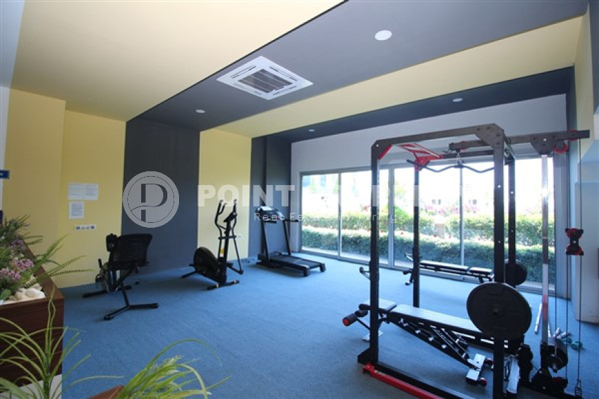 Двухуровневая четырехкомнатная квартира, 200м², в комплексе с хорошей инфраструктурой в районе Алании - Каргыджак-id-1572-фото-48