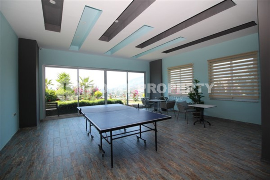 Двухуровневая четырехкомнатная квартира, 200м², в комплексе с хорошей инфраструктурой в районе Алании - Каргыджак-id-1572-фото-50