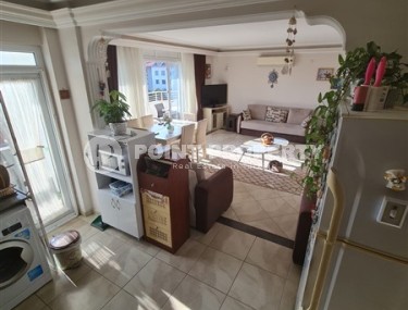 Меблированная квартира 3+1 на 4-м этаже с мансардой, в 350 метрах от моря, в центре района Оба-id-7426-фото-3