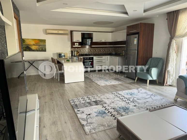 Panoramic apartment with city and sea views, in the center of the modern area of Alanya - Mahmutlar-id-7428-photo-2
