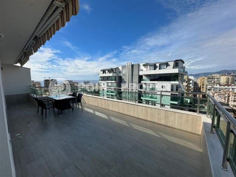 Panoramic apartment with city and sea views, in the center of the modern area of Alanya - Mahmutlar-id-7428-photo-12