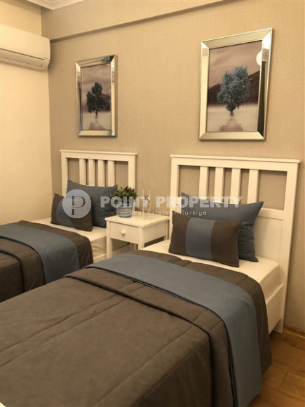 Designer three-bedroom apartment, 120m², on the Alanya Peninsula, in the fortress, in the center of Alanya-id-1573-photo-9