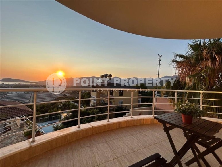 Detached two-storey villa with a swimming pool and a garden, in a prestigious area of Alanya - Kestel-id-7434-photo-19