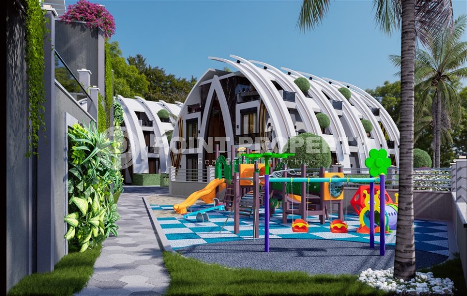 Апартаменты и виллы в концептуальном жилом комплексе на этапе котлована, в четырех километрах от моря-id-7435-фото-14