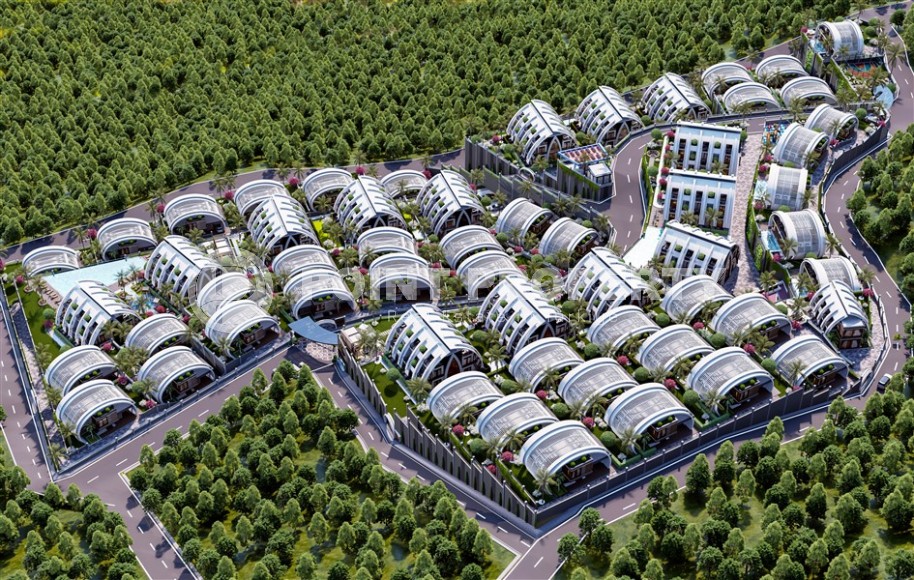 Апартаменты и виллы в концептуальном жилом комплексе на этапе котлована, в четырех километрах от моря-id-7435-фото-20