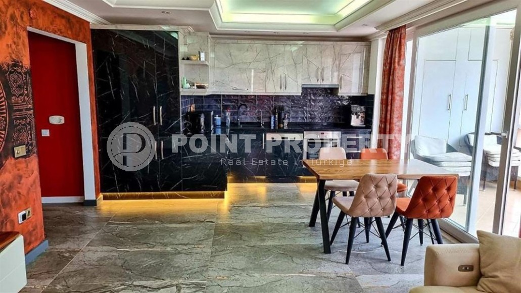 Modern apartment with original design and panoramic sea views, in a comfortable area of Alanya - Cikcilli-id-7436-photo-3