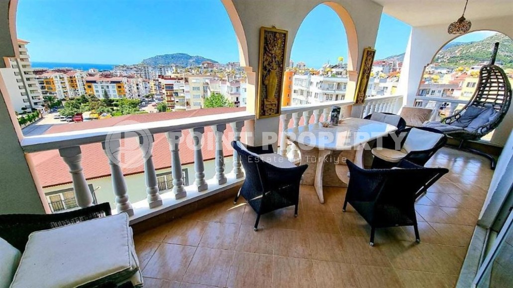 Modern apartment with original design and panoramic sea views, in a comfortable area of Alanya - Cikcilli-id-7436-photo-9