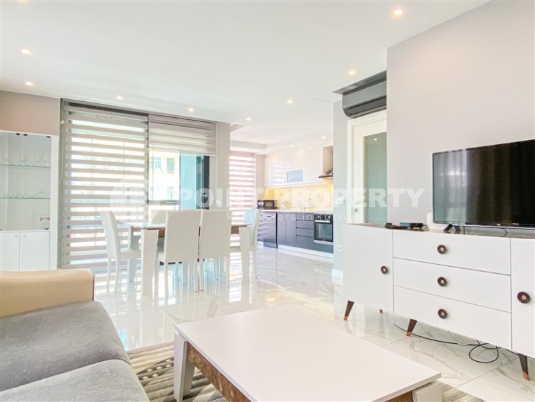 Современная комфортабельная квартира в 600 метрах от знаменитого пляжа Клеопатры, в центре Аланьи-id-7438-фото-2