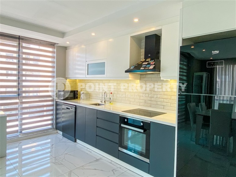 Современная комфортабельная квартира в 600 метрах от знаменитого пляжа Клеопатры, в центре Аланьи-id-7438-фото-4