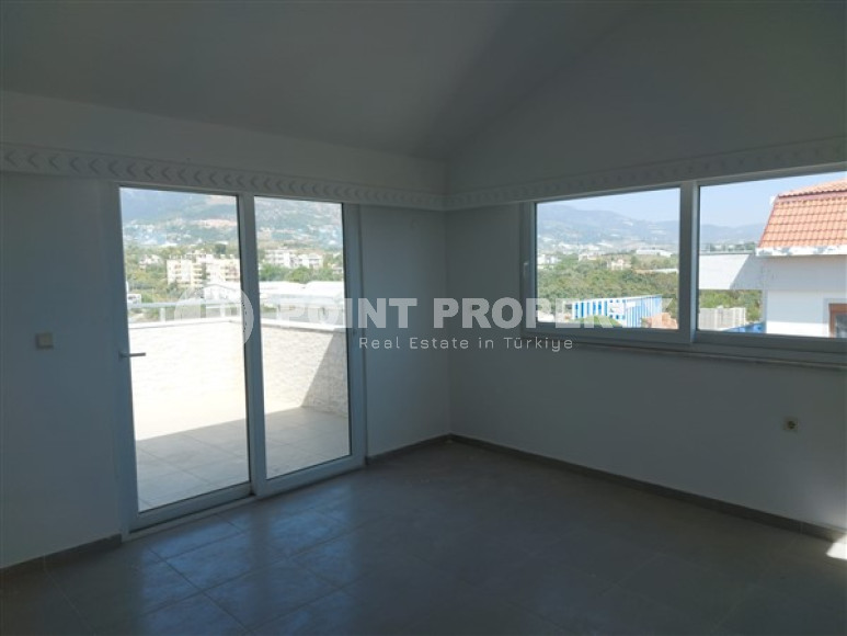 Видовой пентхаус 4+1, 200м², в комплексе с бассейном в 200м от моря в районе Кестель, Аланья-id-1574-фото-3