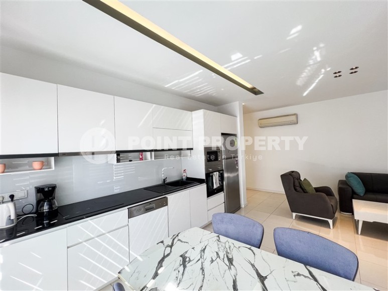 Светлая, современная квартира 2+1, общей площадью 100 м2, в центре европейского района Аланьи - Нижняя Оба-id-7445-фото-4