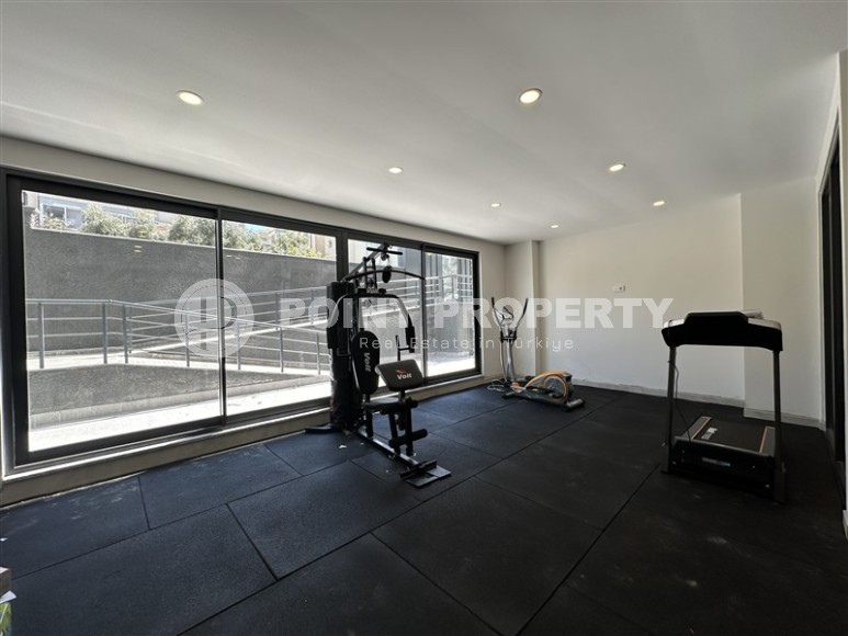 Небольшая квартира 1+1 и пентхаус 3+1 в 550 метрах от моря, в современном районе Аланьи - Нижняя Оба-id-7450-фото-10