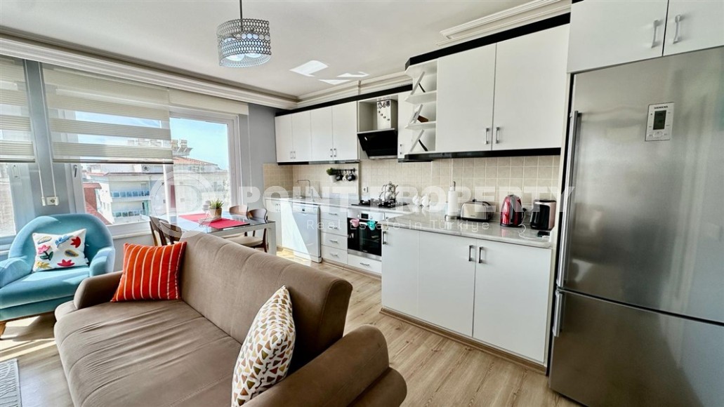 Comfortable, cozy apartment 2+1 a kilometer from the sea, in a quiet area of Alanya - Cikcilli-id-7455-photo-2