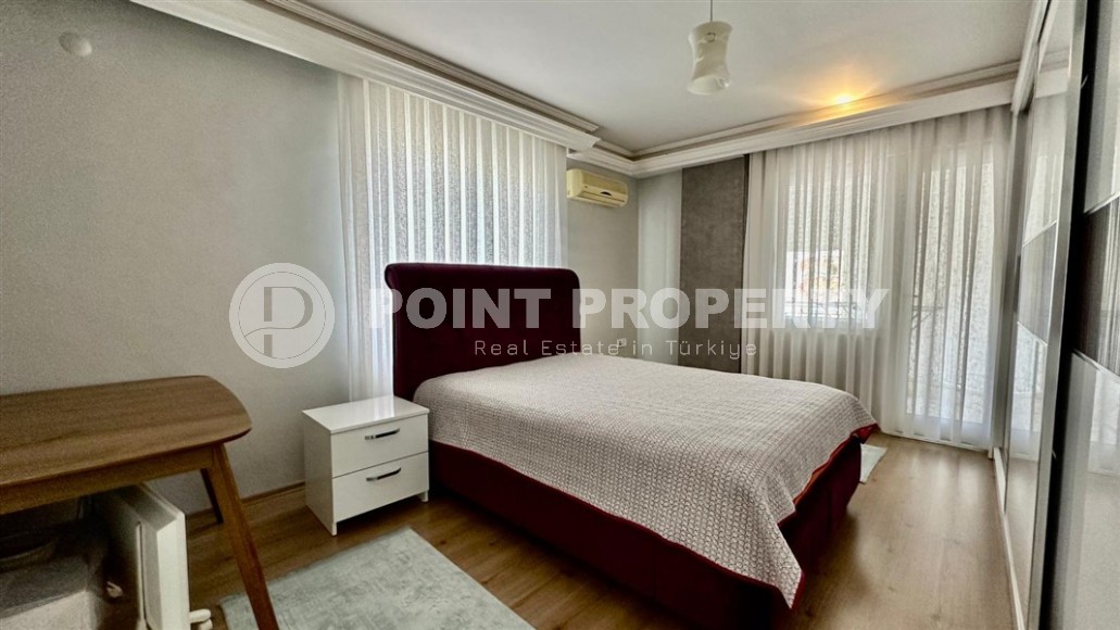 Comfortable, cozy apartment 2+1 a kilometer from the sea, in a quiet area of Alanya - Cikcilli-id-7455-photo-4