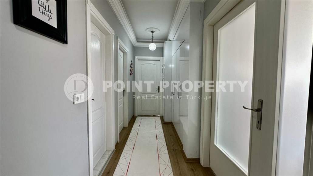 Comfortable, cozy apartment 2+1 a kilometer from the sea, in a quiet area of Alanya - Cikcilli-id-7455-photo-7