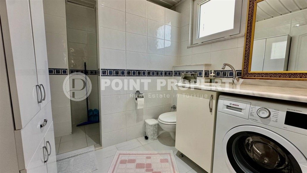 Comfortable, cozy apartment 2+1 a kilometer from the sea, in a quiet area of Alanya - Cikcilli-id-7455-photo-9