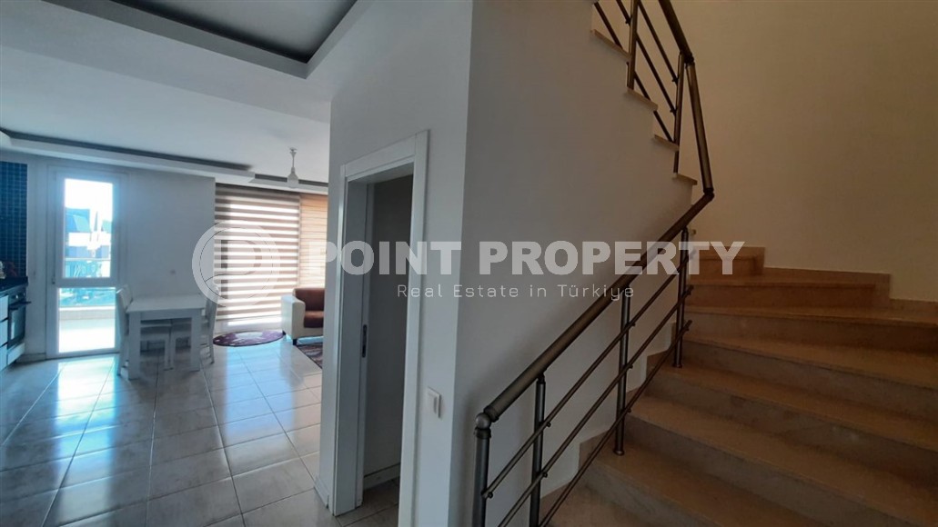 Панорамная двухуровневая квартира с видом на горы, в европейском районе Аланьи - Нижняя Оба-id-7458-фото-7