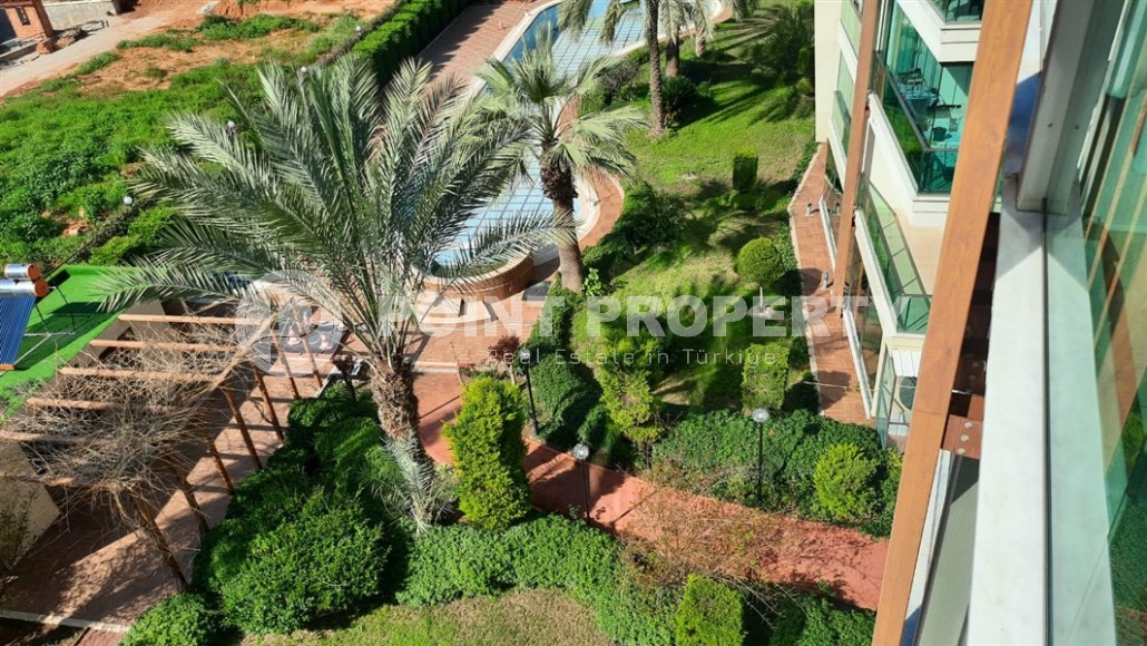 Панорамная двухуровневая квартира с видом на горы, в европейском районе Аланьи - Нижняя Оба-id-7458-фото-16