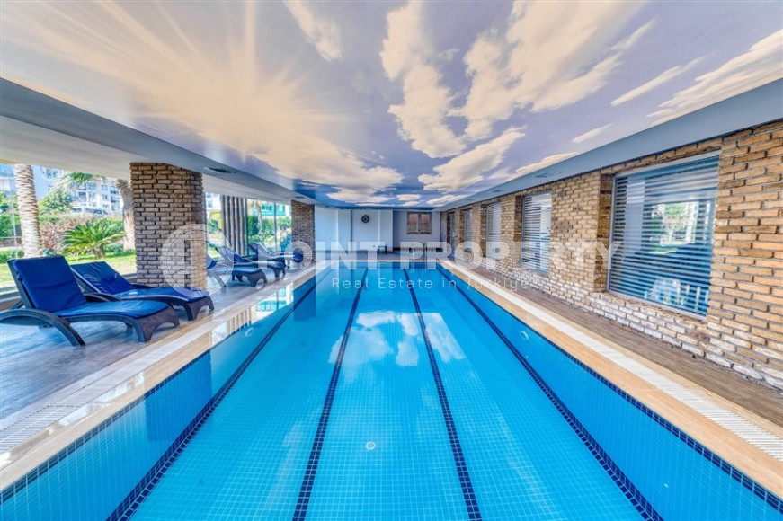 Панорамная двухуровневая квартира с видом на горы, в европейском районе Аланьи - Нижняя Оба-id-7458-фото-19