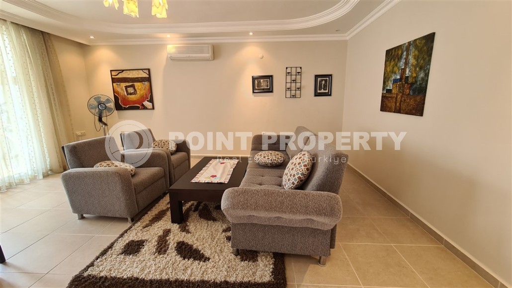 Уютная меблированная квартира 2+1 в 800 метрах от моря, в современном районе Аланьи - Джикджилли-id-7460-фото-2